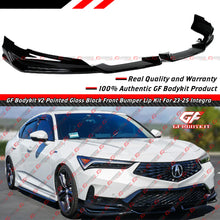 GF Bodykit V2 Front Bumper Lip [2023-2026 Acura Integra Base A-Spec]
