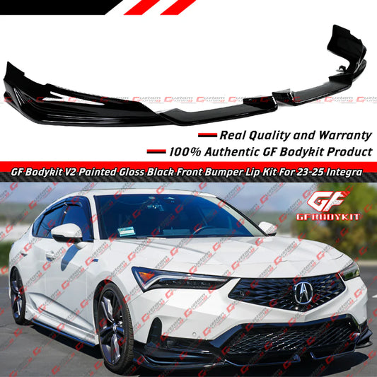 GF Bodykit V2 Front Bumper Lip [2023-2026 Acura Integra Base A-Spec]