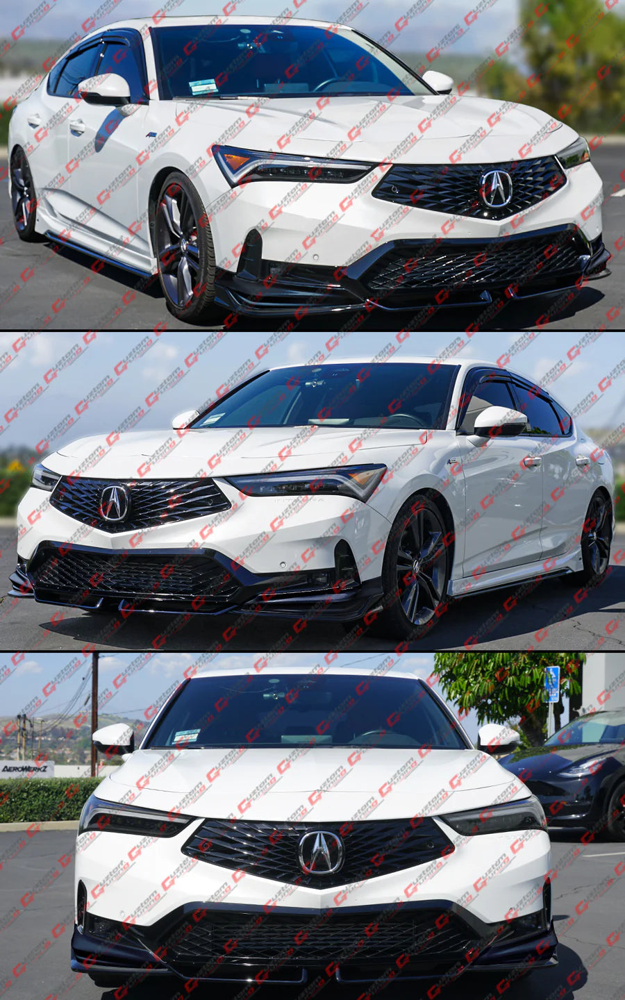 GF Bodykit V2 Front Bumper Lip [2023-2026 Acura Integra Base A-Spec]