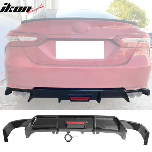 2018-2024 Toyota Camry SE / XSE Rear Diffuser Lip PP