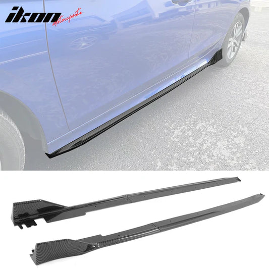 2022-2026 Honda Civic 11th Type R Side Skirts Rocker Panel Matte Black