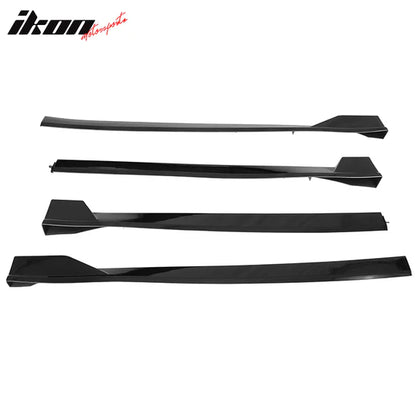 2018-24 Toyota Camry SE XSE Models TRD Style Side Skirts Rocker Panel PP 4PC