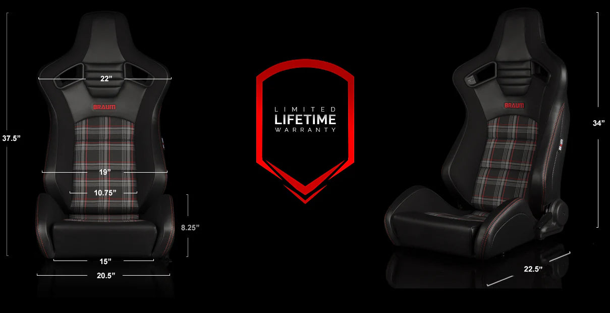ELITE-S Series Sport Reclinable Seats - Priced Per Pair (pre order) eta 8/20