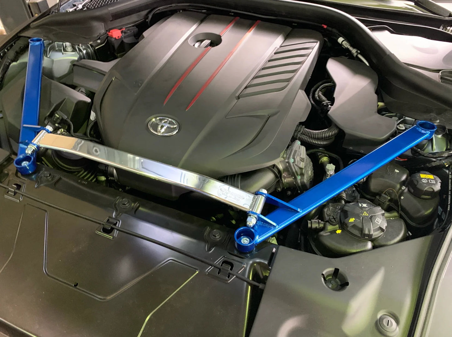 CUSCO TYPE ALC-OS FRONT STRUT BAR: SUPRA A90 2.0T/3.0T 20-23