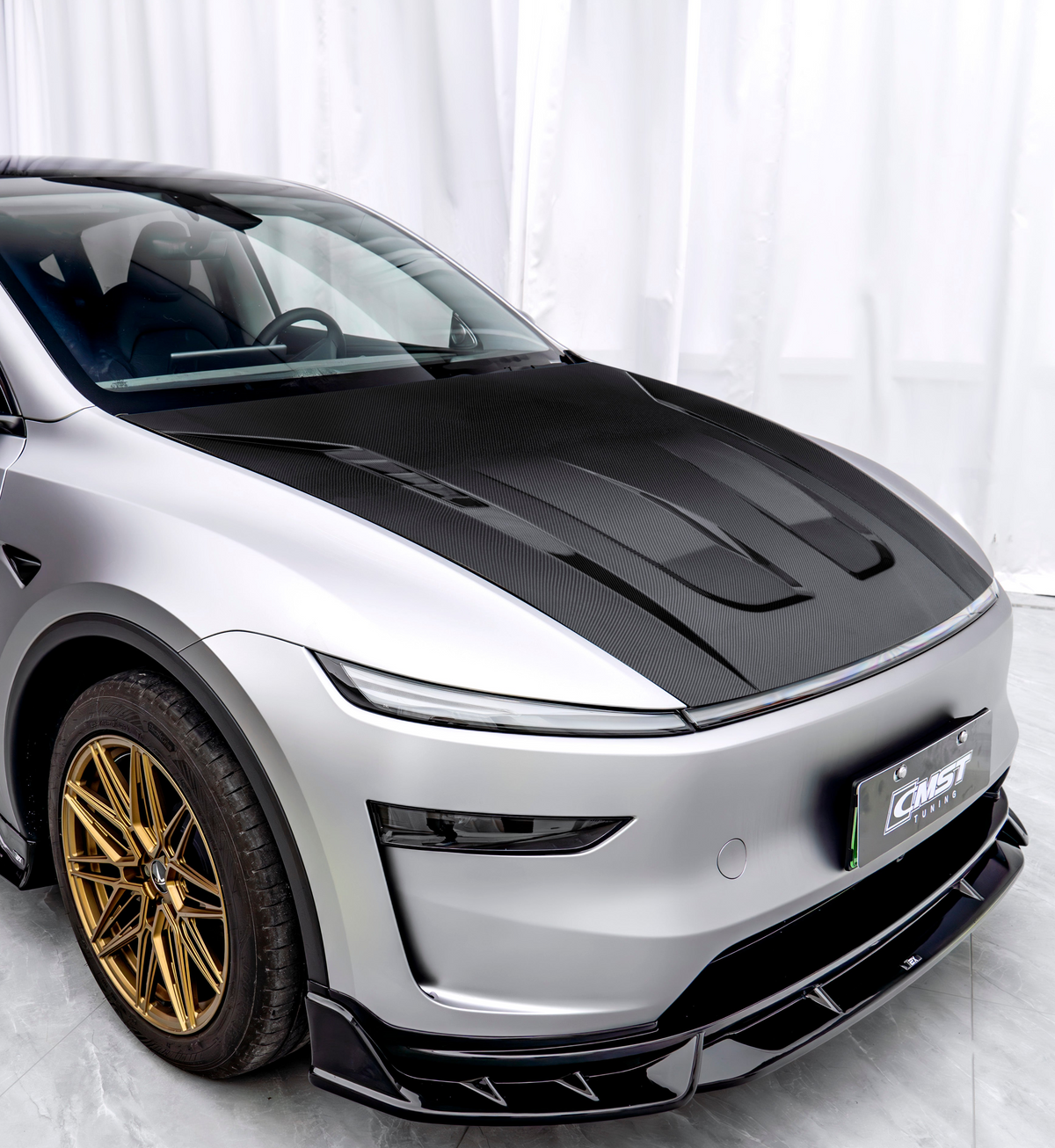 CMST Tuning Front Lip for Tesla Model Y Juniper 2026-ON ABS