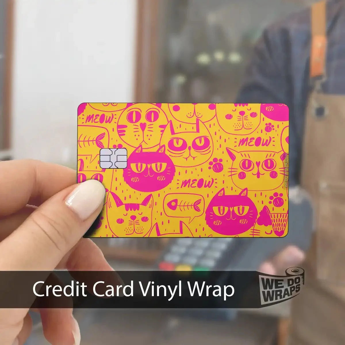 Pink Cats | NFC Key Card Wrap