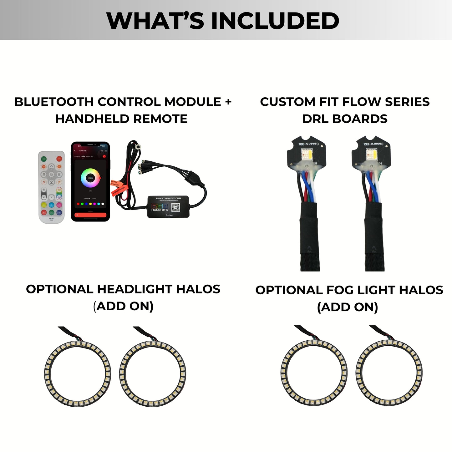 Chevrolet Camaro RS/SS RGBW DRL Boards (2010-2013)