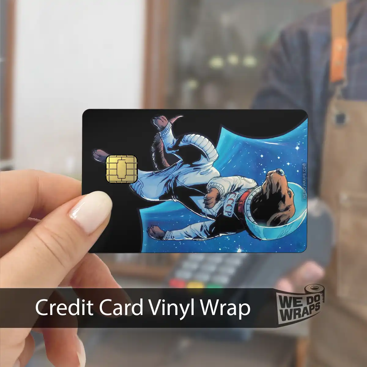 Space Dog | NFC Key Card Wrap