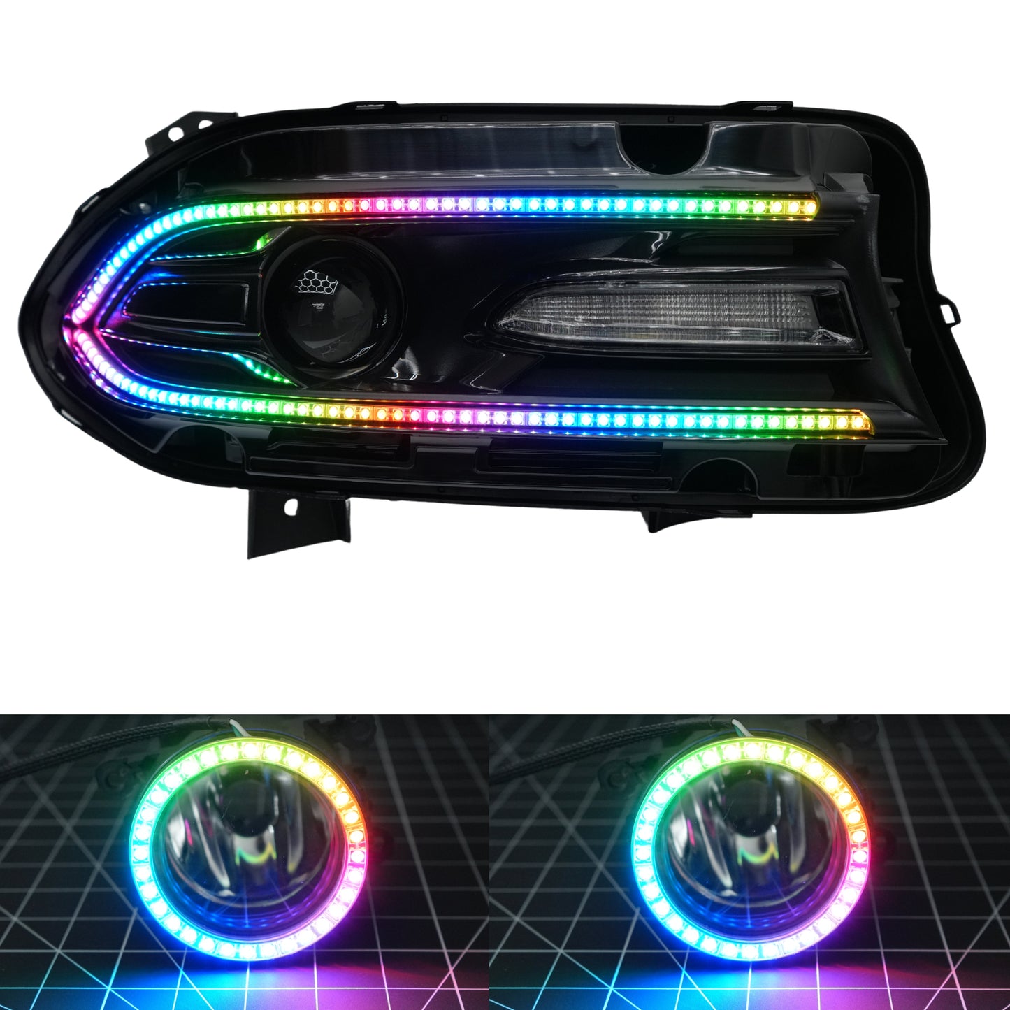 Dodge Charger Flow Series DRL Boards (2015-2023)
