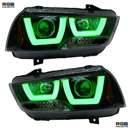 Dodge Charger Flow Series DRL Boards (for 2011-2014 Spec-D Headlights)