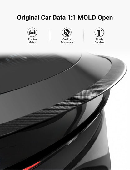 Performance Style Dry Carbon Fiber Spoiler for Model Y Juniper 2025+ | TESERY