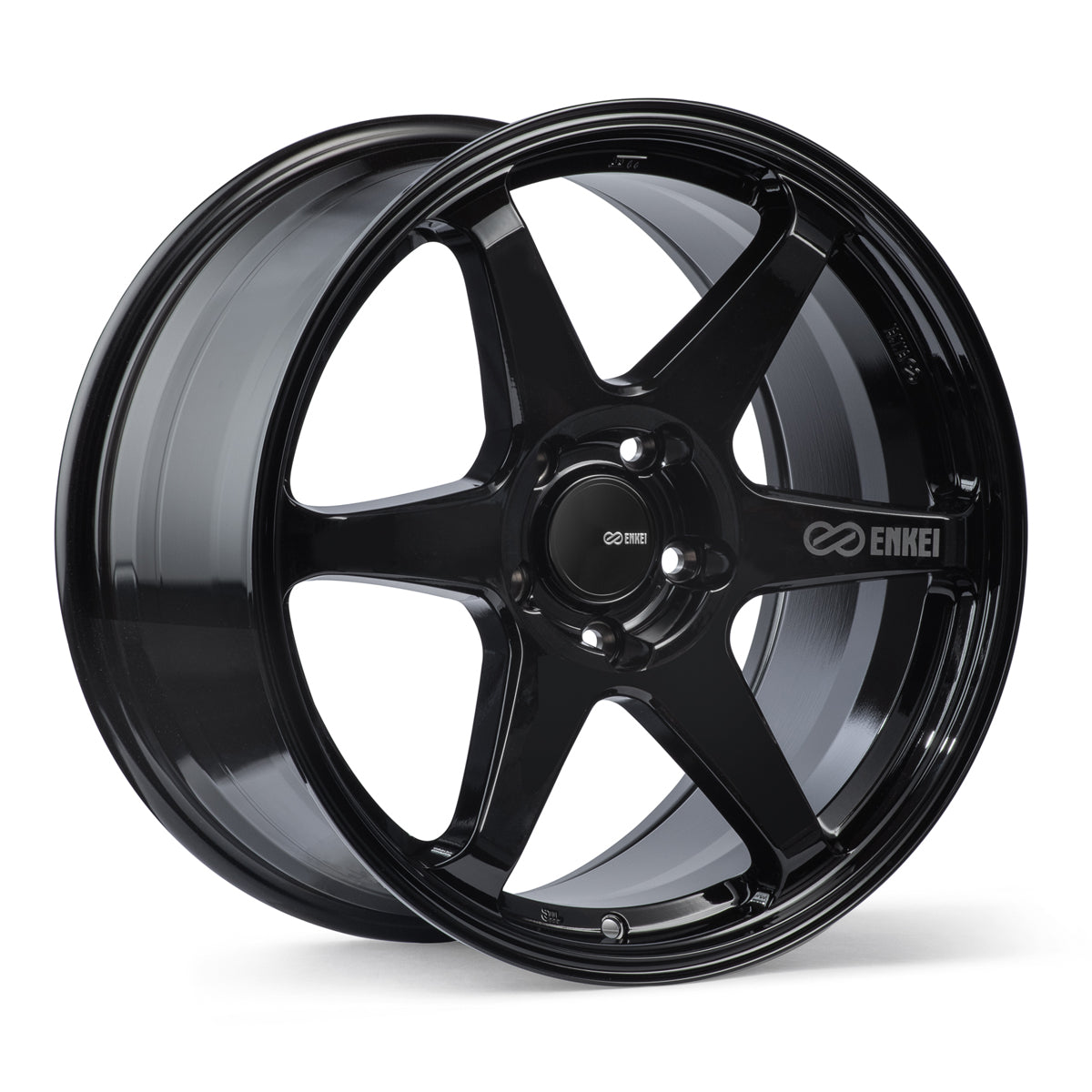 Enkei T6R 18x8 +40 5X114.3 - GLOSS BLACK