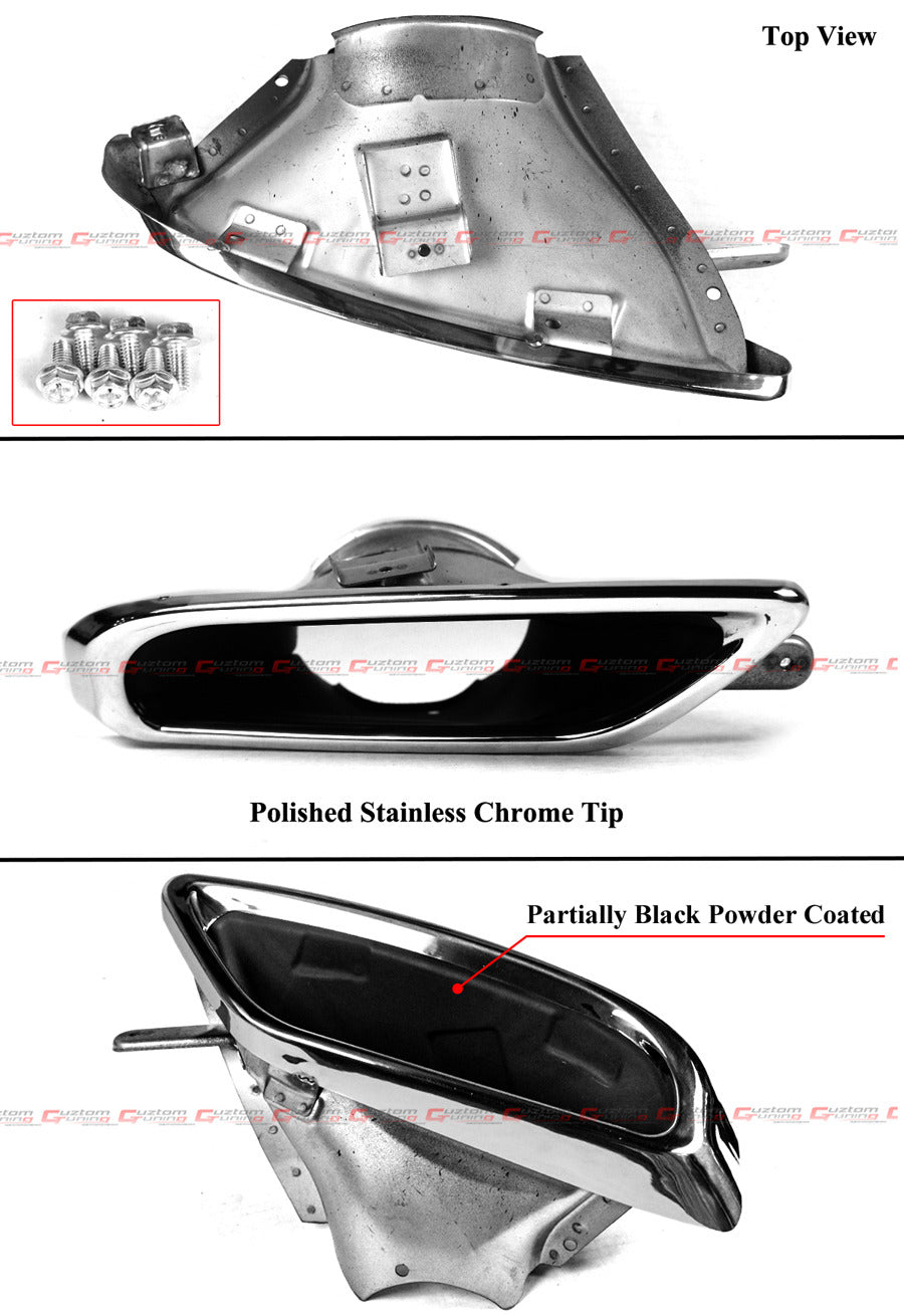 2022-26 CIVIC FL1 FL2 HATCHBACK V2 LED REAR DIFFUSER + TOURING EXHAUST TIPS