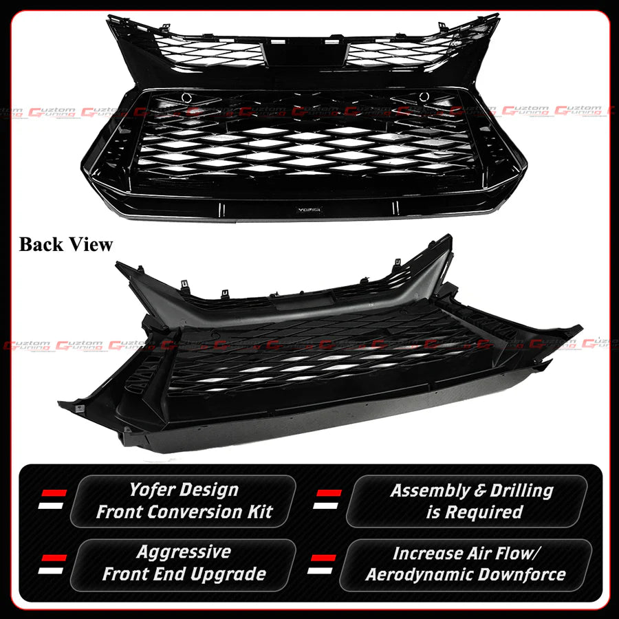 Yofer Design Front Bumper Conversion Kit With Sequential DRL [2025-2026 Toyota Camry]