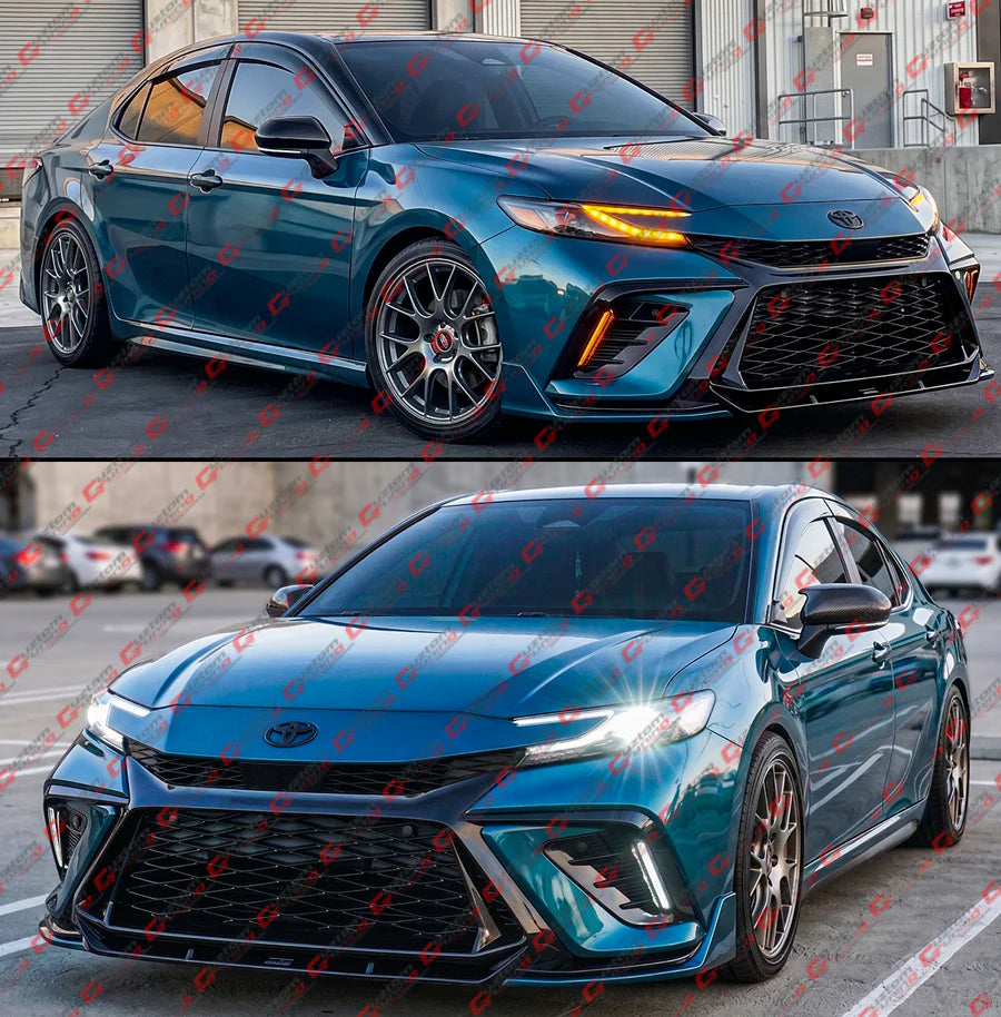 Yofer Design Front Bumper Conversion Kit With Sequential DRL [2025-2026 Toyota Camry]