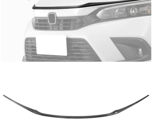 2022-2025 Honda Civic Sedan Hatchback Gloss Black Grille Trim ABS