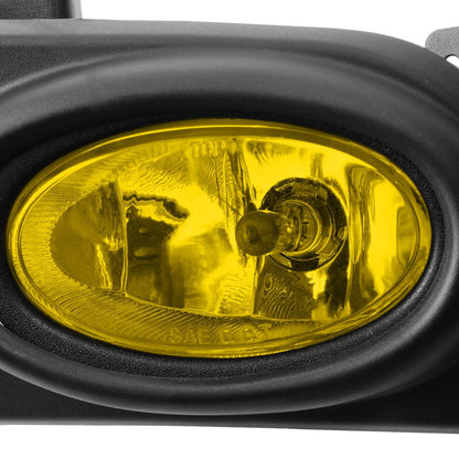 06-08 Honda Civic 4-Door Fog Lights w/ Switch & H11 Bulb - Amber