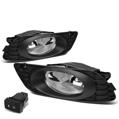 2012 Honda Civic 4-Door Fog Lights w/ Switch H11 Bulb Clear
