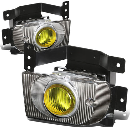 92-95 Honda Civic 4-Door Fog Lights w/ Switch - H3 Bulb Amber