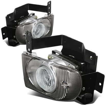 92-95 Honda Civic 4-Door Fog Lights w/ Switch & H3 Bulb - Clear