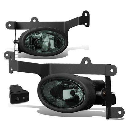 06-08 Honda Civic 2-Door Fog Lights w/ Switch H11 Bulb Smoke