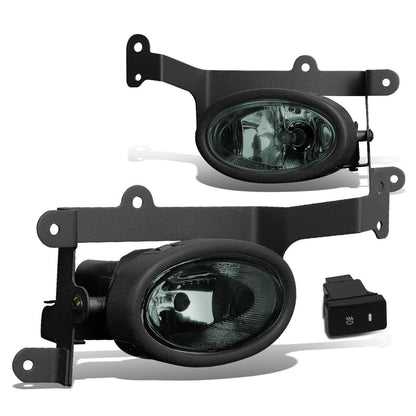 06-08 Honda Civic 2-Door Fog Lights w/ Switch H11 Bulb Smoke