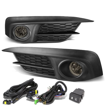 2016+ Honda Civic Fog Lights w/ Switch - Smoke