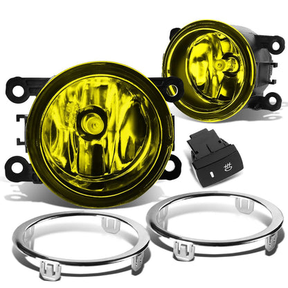 2012-2015 Honda Pilot Fog Lights with Switch & Bezel H11 Amber