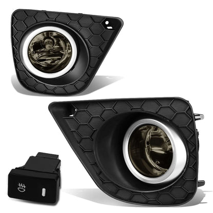 2013-2015 Honda Accord Coupe Fog Lights with Switch & Bezel - Smoke