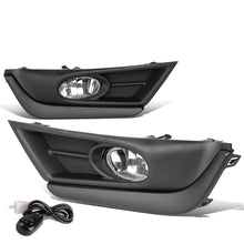 2017-2018 Honda CR-V Fog Lights w/ Black Trim Bezel Chrome Clear