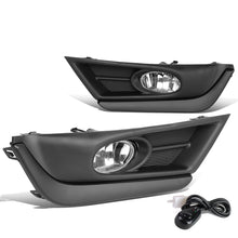 2017-2018 Honda CR-V Fog Lights w/ Black Trim Bezel Chrome Clear