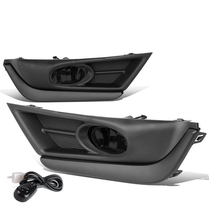 2017-2018 Honda CR-V Fog Lights with Black Trim Bezel - Smoke