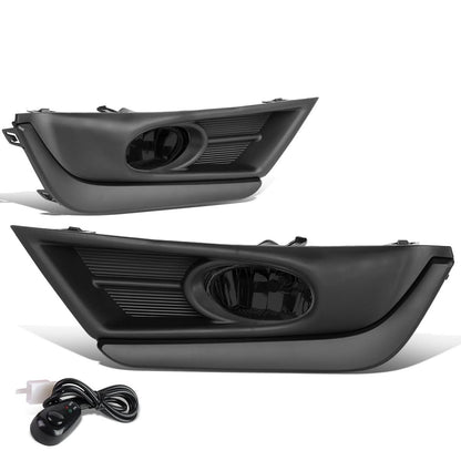 2017-2018 Honda CR-V Fog Lights with Black Trim Bezel - Smoke