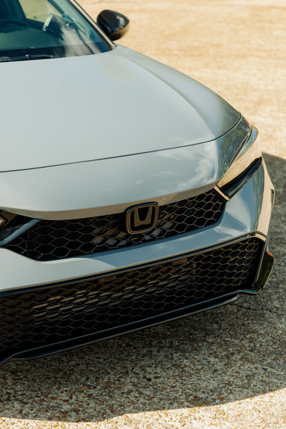 SWA 2025-2026 11.5th Gen Facelifted Civic Gloss Black Type R Style Upper Grille