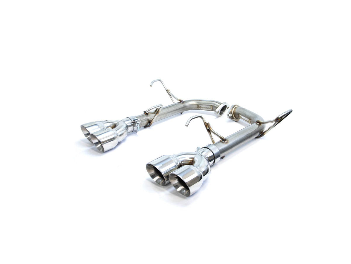 FactionFab Axle Back Exhaust Polished Tip 2022+ WRX