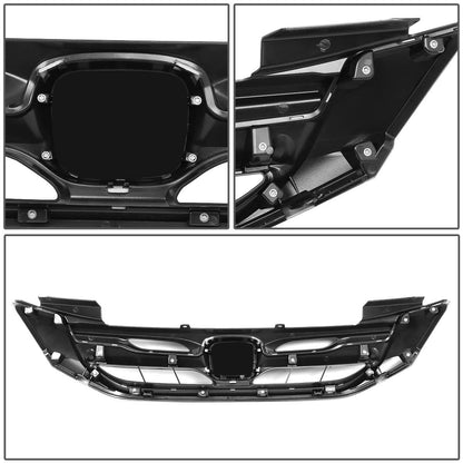 2013-2015 Honda Accord 4-Door Matte Black Front Grille