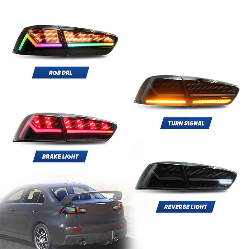 Mitsubishi Lancer/EVO 2008-2020 Digital LED Tail Lights