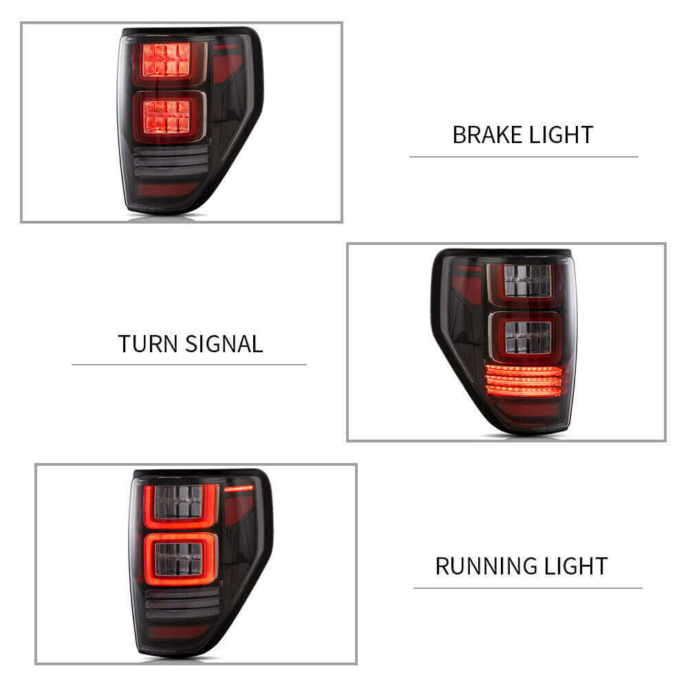 HRS 2009-14 Ford F-150 LED Tail Lights