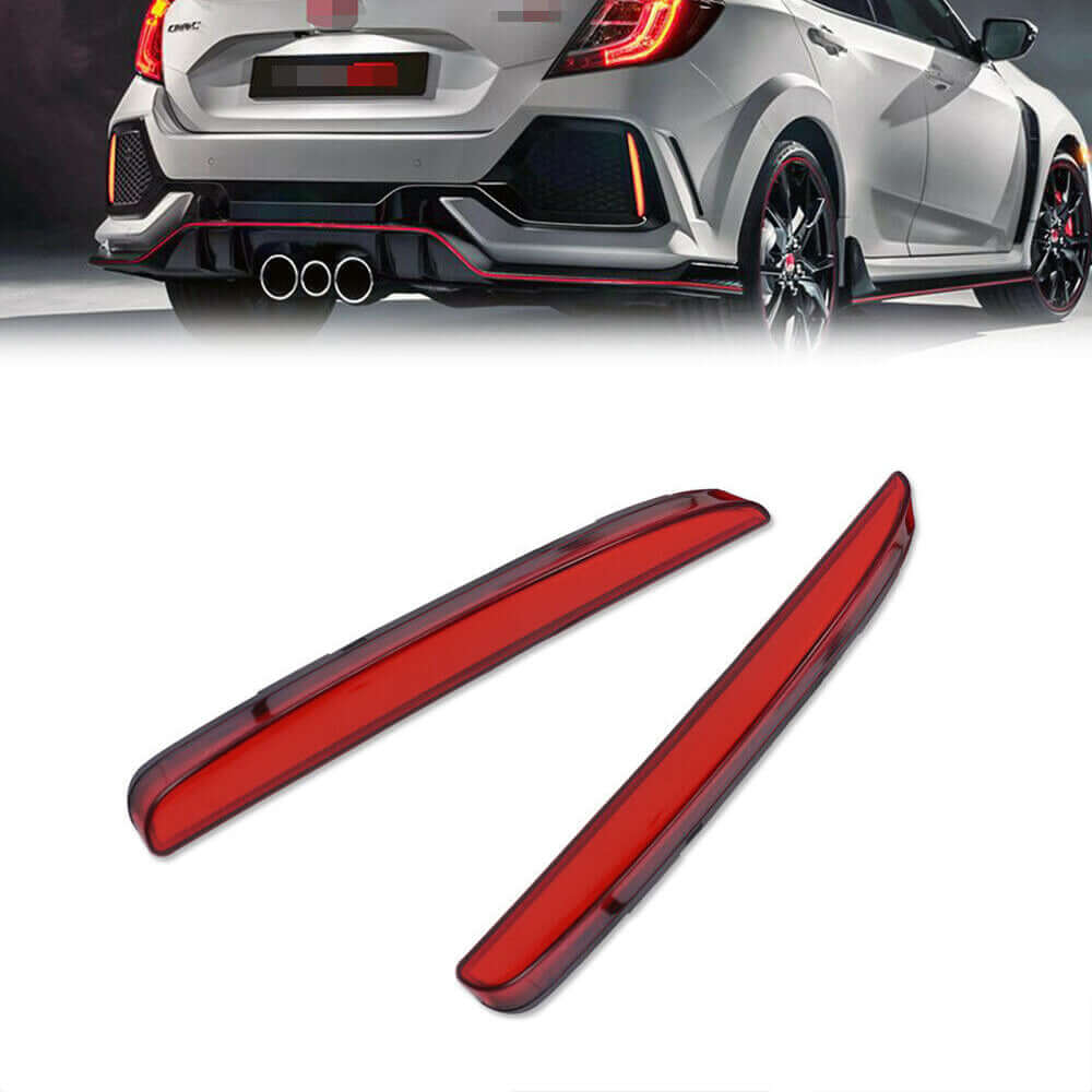 2017-20 Honda Civic 10th Gen Hatchback FK7 FK8 LED Reflectors - V1