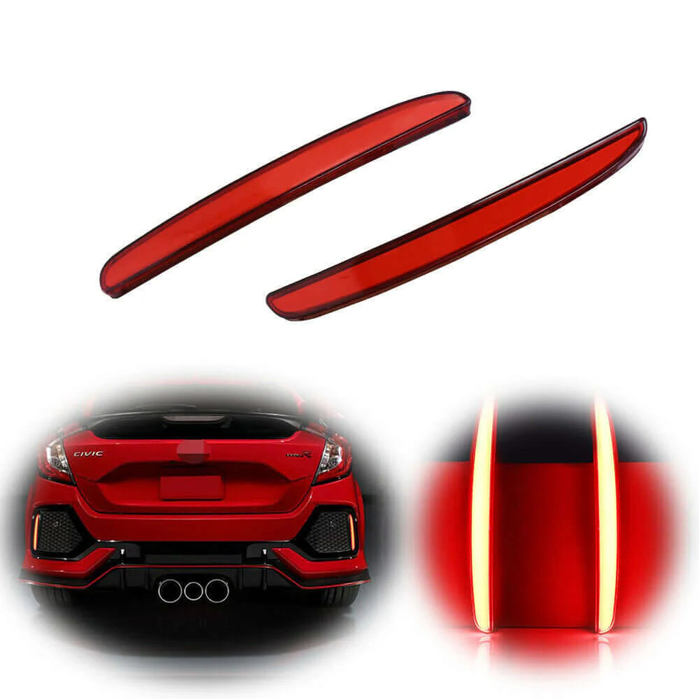 2017-20 Honda Civic 10th Gen Hatchback FK7 FK8 LED Reflectors - V1