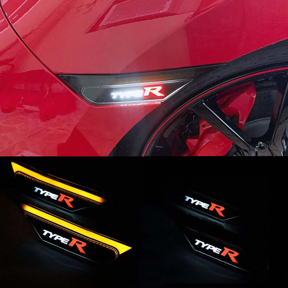 2017-20 Honda Civic 10th Gen Hatchback FK7 FK8 Type-R LED Side Markers