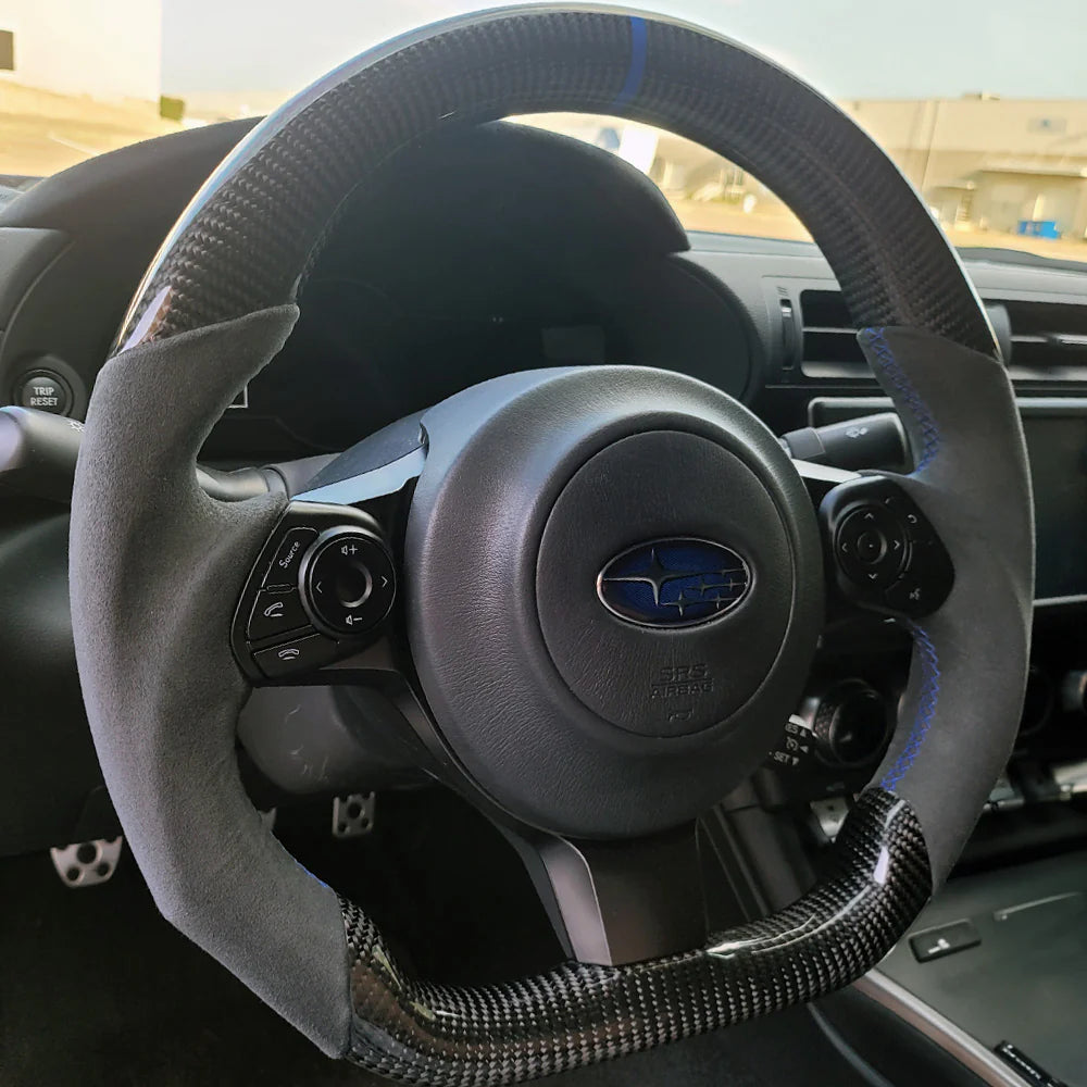 2017-25 Toyota 86 Subaru BRZ Carbon Fiber Steering Wheel