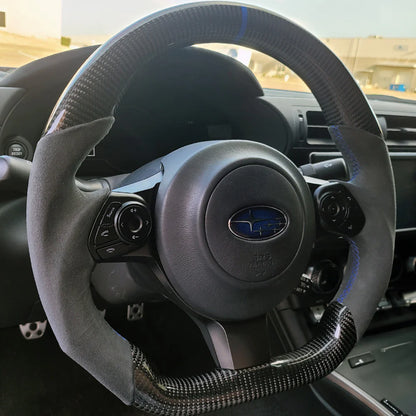 2017-25 Toyota 86 Subaru BRZ Carbon Fiber Steering Wheel