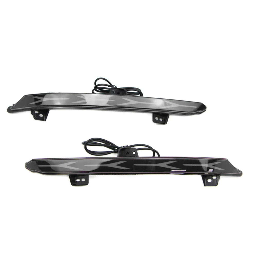 2018-22 Honda Accord Rear Bumper LED Reflectors - V2 SMOKED