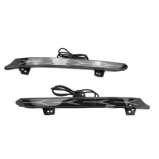 2018-22 Honda Accord Rear Bumper LED Reflectors - V2 SMOKED