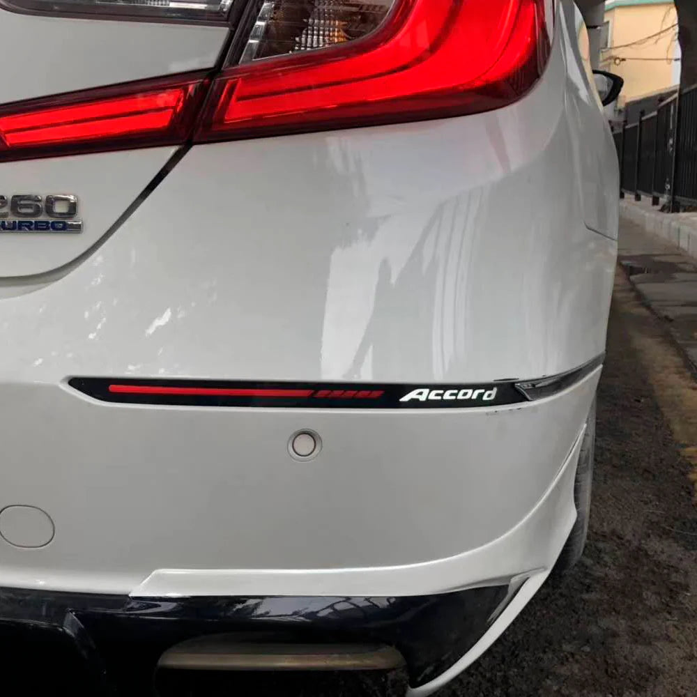 2018-22 Honda Accord Rear Bumper LED Reflectors - V3 - SMOKED