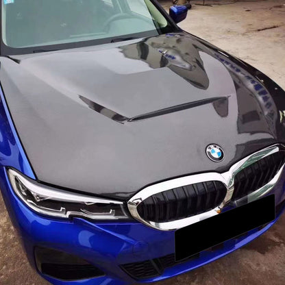 HRS 2019-269 BMW G20 Series Carbon Fiber Hood