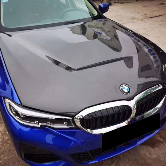 HRS 2019-269 BMW G20 Series Carbon Fiber Hood