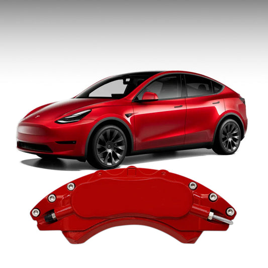 2020-2022 Tesla Model Y Caliper Covers — Red, Yellow, Black & White