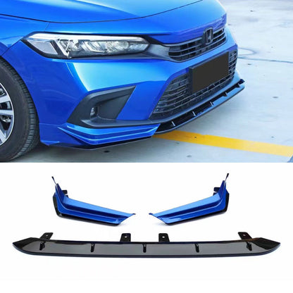 HRS 2022-24 Honda Civic 11th Gen Sedan/Hatchback 5pc Front Lip - V3
